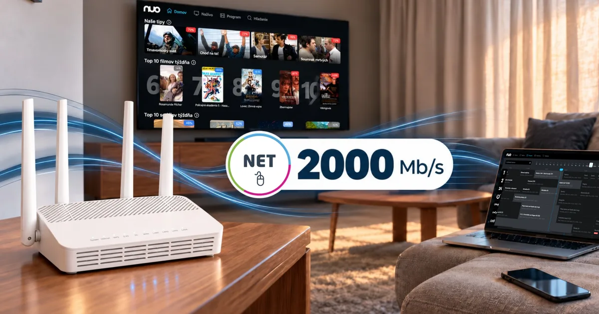 Internet s rýchlosťou 2000 Mb/s: Kedy pocítite rozdiel a čo dokáže?