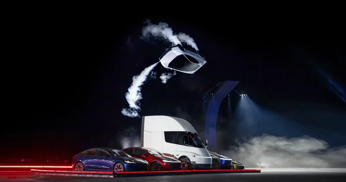 Tesla Roadster sa chce doslova vzniesť nad cestu