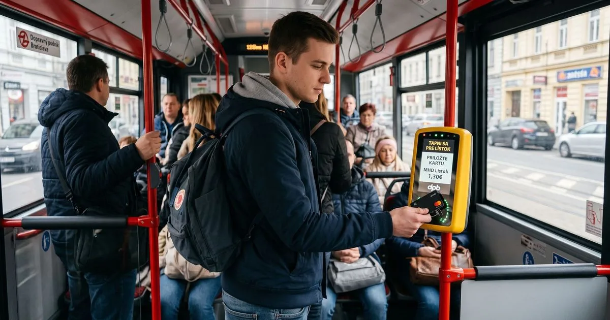 V bratislavskej MHD hrozí pokuta i cestujúcim s platným lístkom