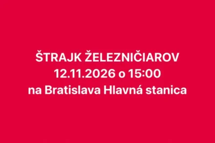 Železničiari v novembri protestujú pred Kamenického rezortom
